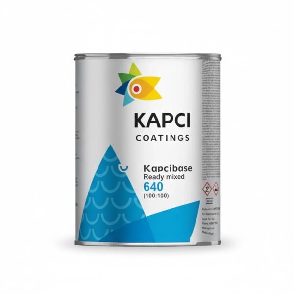 بوية اكريلك جاهز اسود مط 3.75 كجم Kapci 640